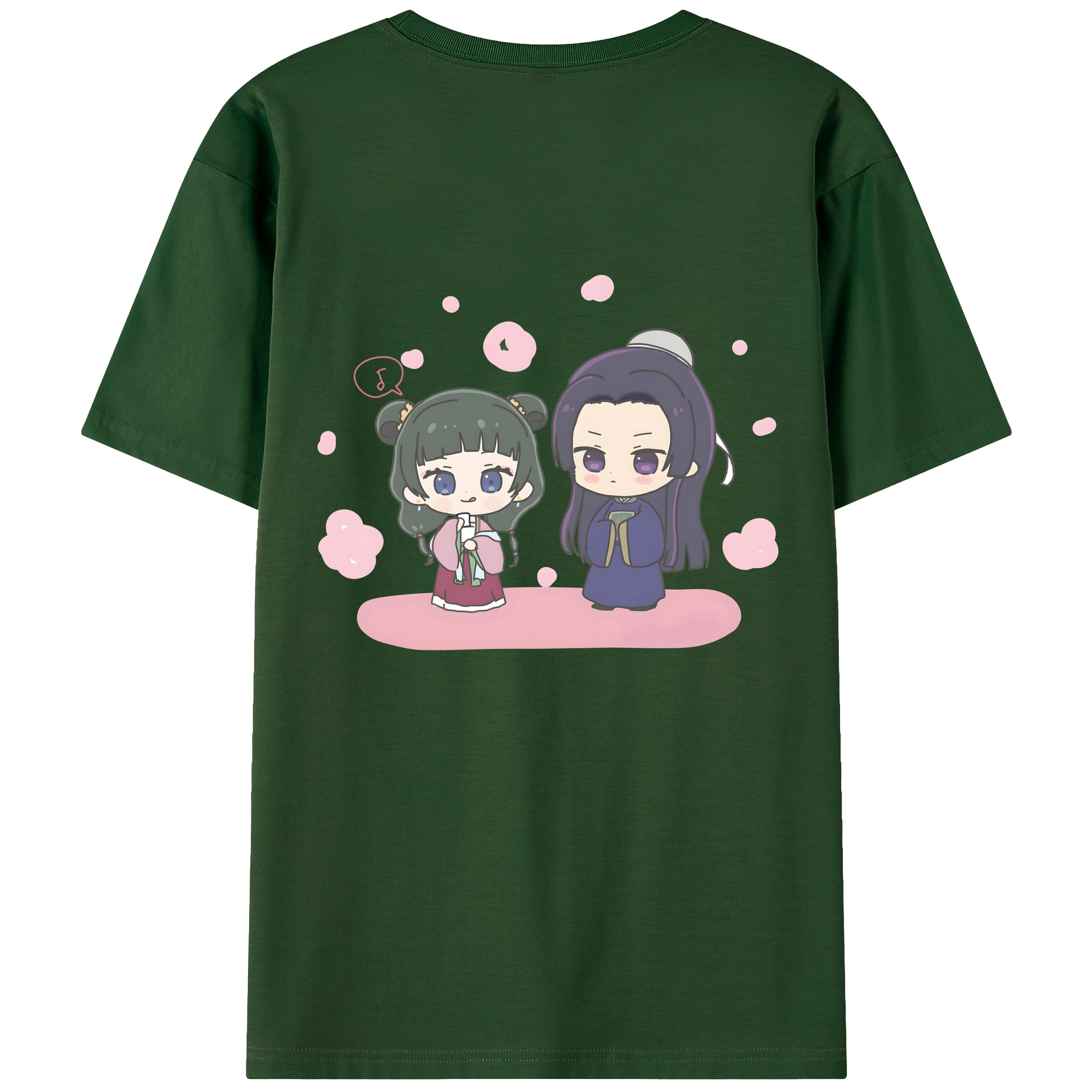 （画像用） 薬屋のひとりごと The Apothecary Diaries 綿100％半袖Tシャツ（背面プリント）